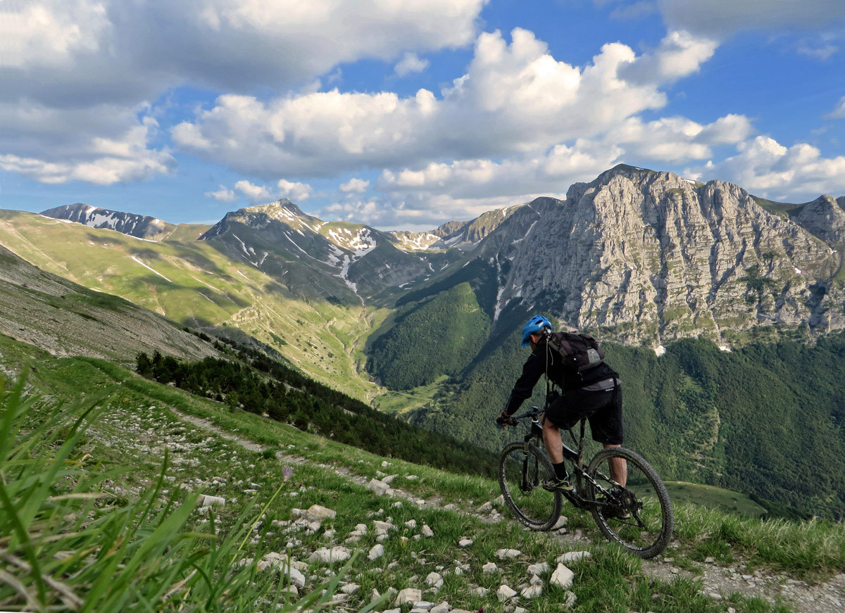 attraversare gli appennini in bicicletta