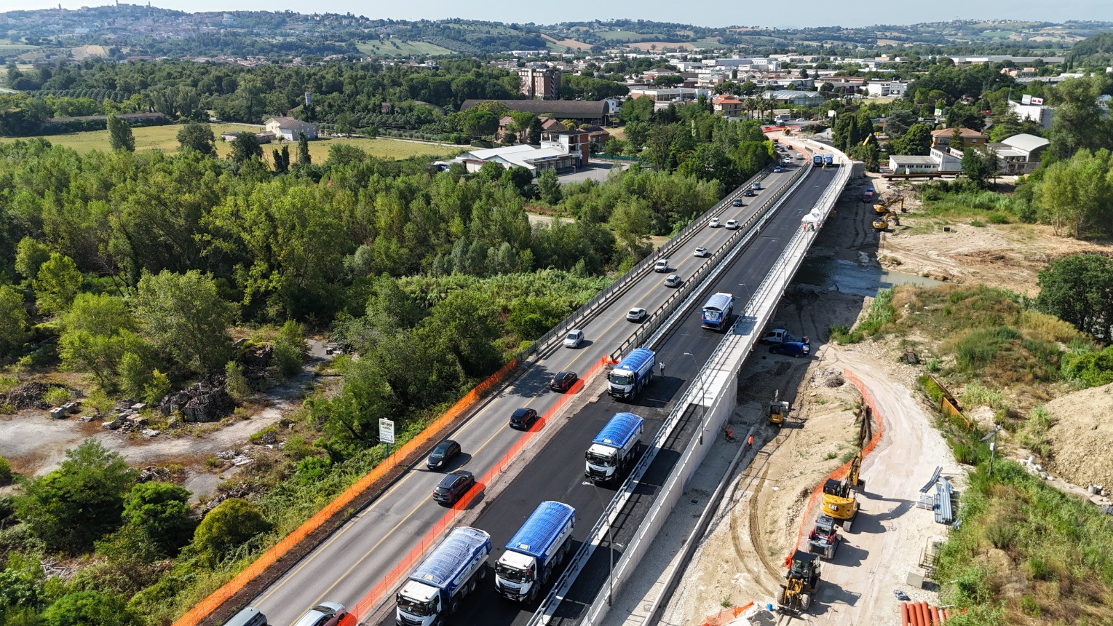 Nuovo ponte di Piediripa, conclusi i test sulla struttura: apertura sempre più vicina