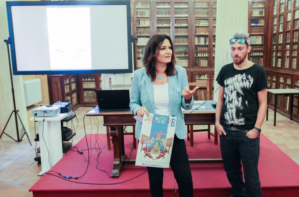 Conferenza stampa - ArteMigrante - Bliblioteca - A Macerata-2