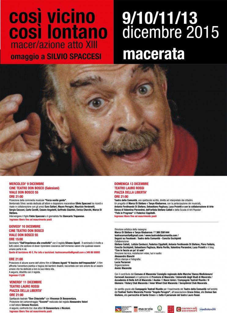 MACERAZIONE MANIFESTO 2015