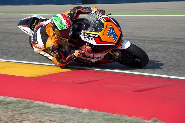 2015 Forward Racing Team during the 2015 Season of World Motorcycle Championship 2015 race 14 GP of Aragon in Motorland de Aragon, Alcaniz Spain © 2015 mirco lazzari mircolazzari@yahoo.it