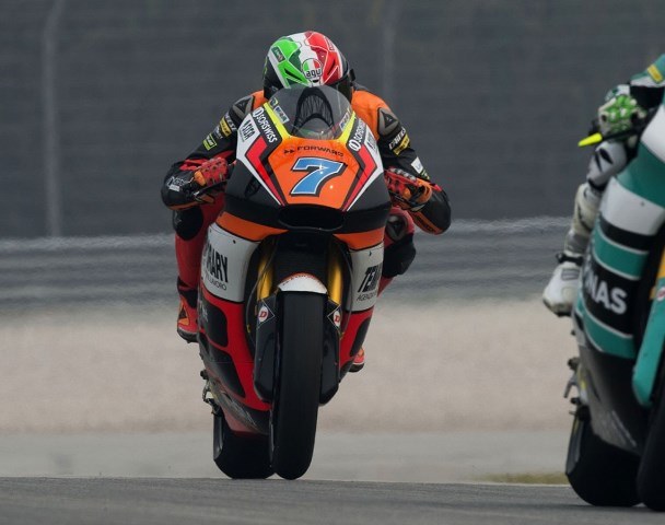 2015 Forward Racing Team during the 2015 Season of World Motorcycle Championship 2015 race 17 Malaysia GP in Sepang International Circuit, Sepang, Kuala Lumpur, Malaysia © 2015 mirco lazzari mircolazzari@yahoo.it