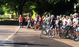 Pioraco, in bici dal Gemmo al Gran Sasso per non dimenticare
