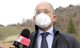 Visso, sopralluogo dell'assessore Castelli: "Una task force per la ricostruzione"