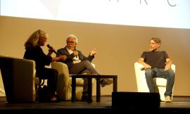 Porto Recanati, primo ciak per "VediamocineMarche": ospiti Giancarlo Basili e Marco Cruciani (FOTO)