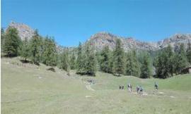 Parco dei Sibillini, la Società Alpinistica Tridentina al lavoro sui sentieri escursionistici aperti dopo il sisma