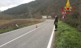 Fuga di gas a Pioraco: intervengono i Vigili del Fuoco per la messa in sicurezza della zona