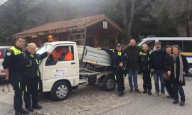 Bolognola, solidarietà: donato autocarro dal GOR di Paderno Dugnano