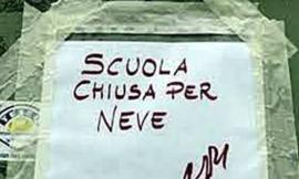 San Ginesio, giovedì scuole chiuse per neve