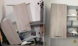 Pieve Torina e Muccia, pensili caduti nelle Sae e muretto crollato prontamente ripristinati dai tecnici