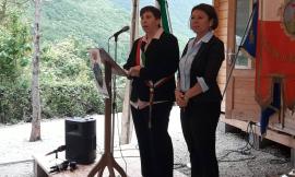La sindaca Gentili: "Bolognola ha solo voglia di ripartire". E Gentiloni: "Eroico l'impegno dei sindaci del sisma"