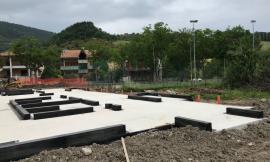 Pieve Torina, completate le opere di fondazione della nuova scuola materna