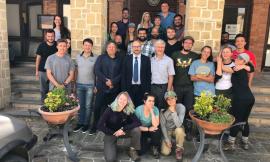 Camporotondo, il rettore Unicam incontra studenti e docenti americani del "Geology Field Camp"
