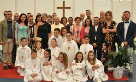 Pieve Torina, celebrate le Prime Comunioni dopo il terremoto