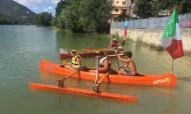 Inaugurata a Caccamo la nuova area di partenza per canoa e moto d’acqua - FOTO