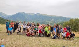 In centro fra i canyon dei Sibillini: le foto dello spettacolare weekend