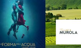 "Cinemadivino" approda ad Urbisaglia: il 7 settembre a La Muròla degustazione di vini e proiezione del film "La forma dell'acqua"