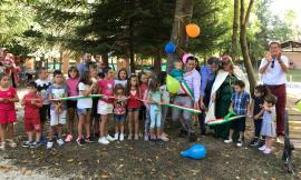 Pieve Torina, inaugurato il nuovo parco giochi