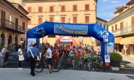 Biciclettata a Castelraimondo con la mascotte "Giotto"