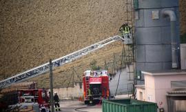 Appignano, paura alla C.G.M. per un principio di incendio (FOTO)