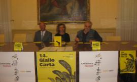 Civitanova, presentate in Comune la ventesima edizione di Carta Canta e la quattordicesima edizione di Giallo Carta