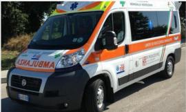 Monte San Giusto, scontro tra auto e furgone: un ferito portato in ospedale