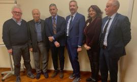 La delegazione marchigiana di Confartigianato a colloquio con il Commissario Farabollini