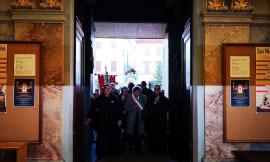 Tantissimi fedeli alla cerimonia di riapertura della Basilica di San Nicola da Tolentino