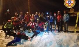 Sciando "Sotto le stelle" a Sassotetto: la montagna vive anche di notte (FOTO)