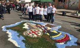 L'Infiorata di Castelraimondo in trasferta a Tortolì