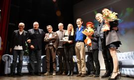 Premio Ghergo, Sgarbi saluta Montefano (FOTO)