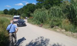 Pollenza, auto travolge bici: grave un 80enne (FOTO)