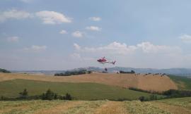 Vasto incendio all'Abbadia di Fiastra: Vigili del Fuoco sul posto (FOTO E VIDEO)
