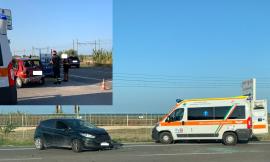 Civitanova, tamponamento tra due auto lungo la Statale 16: due giovani al pronto soccorso