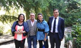San Ginesio, il sindaco Ciabocco incontra lo chef Barbieri