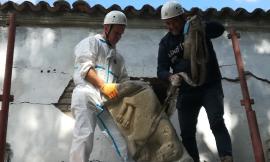 Arquata Del Tronto, recuperato l’antico leone della Chiesa di San Pietro a Borgo (FOTO)