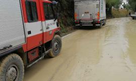 Bomba d'acqua nel maceratese: numerosi i disagi alla circolazione