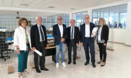 L’assessore Cesetti in visita all'azienda Halley di Matelica: "Realtà che progetta il futuro"