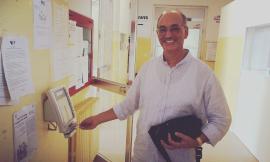 Dopo 28 anni in ospedale il Dottor Gabriele Parigi va in pensione