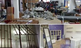 Corridonia, furto alla pelletteria Minnozzi. La titolare: "Prima o poi bisognerà arrendersi" (FOTO)