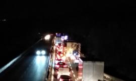 Incidente in superstrada all'altezza di Corridonia: tre feriti in codice giallo in ospedale, traffico in tilt