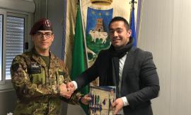 I Paracadutisti della Folgore lasciano Pieve Torina, i ringraziamenti del sindaco