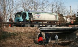 Riapre il Ponte della Rocca a San Ginesio, al via anche i lavori per una nuova struttura geodetica