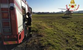 Cingoli, un tornio gli cade addosso mentre lavora in casa: è grave