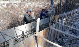 Emergenza Covid-19: i lavori sulla strada Castelsantangelo-Castelluccio proseguono