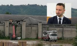 Montecassiano, crolla tetto all'ex Fornace Smorlesi: al via i lavori di rimozione amianto
