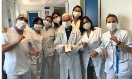Il cuore e le mascherine dell'azienda Tombolini riempiono di gioia il Reparto Pediatrico del Bambino Gesù (FOTO)