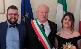 Il Comune di Matelica, celebra il primo matrimonio post-Covid: Cristina ed Andrea si dicono "sì"