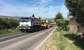 Interventi sulla provinciale Abbadia di Fiastra-Mogliano: 100.000 euro di lavori