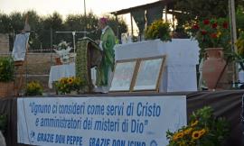 Treia, 800 "fratelli" ricordano Don Peppe e accolgono il nuovo parroco Don Iginio (VIDEO e FOTO)